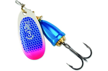 Image of Blue Fox Classic Vibrax Spinner, 7/16 oz, Blue Scale/Chartreuse Tip UV, 60-50-316ICIC