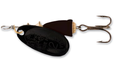 Image of Blue Fox Classic Vibrax Spinner, 7/64 oz, Black/Black Painted, 60-00-400IC