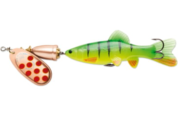 Image of Blue Fox Vibrax Chaser 2 Lure, 2-4Ft, Copper, Blade Size 2 Treble Hook, 2-4Ft, 3/10oz, BFVCH2C
