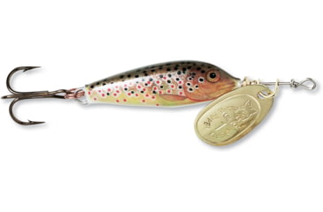 Image of Blue Fox Vibrax Minnow Spinner, 1/4 oz, Brown Trout/Gold, 68-50-605IC