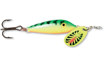 Image of Blue Fox Vibrax Minnow Spinner, 1/4 oz, Firetiger/Firetiger, 68-50-601IC