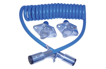 Image of Blue Ox 6 Wire Coiled Electrical Cable Extension, BX8862