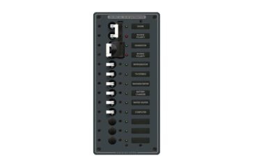 Image of Blue Sea Systems 3566 AC Toggle Source Selector 230V - 2 Sources + 9 Positions 20888