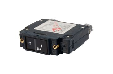 Image of Blue Sea Systems 7547 C-Series Flat Rocker Circuit Breaker - Single Pole - 60A 65287