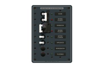 Image of Blue Sea Systems 8567 AC Toggle Source Selector 230V - 2 Sources + 4 Positions 20889