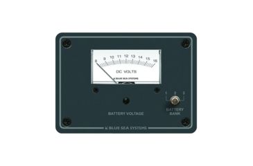 Image of Blue Sea Systems DC Analog Voltmeter w/Panel 8015 13981
