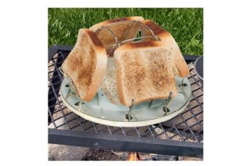 Image of Blue Sky Gear Collapsible Camping Toaster, silver 32-02085-02