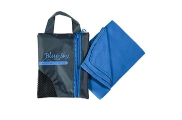 Image of Blue Sky Gear Microfiber Towel 0.5,Blue 32-CCR0007-00