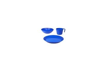 Packware Dish Set With Mesh Storage Bag – Plates, Bowls, Cups, Utensils For Camping & Hiking