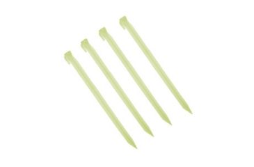 Image of Blue Sky Gear Tent Pegs Plastic- 12in., 4-Pack, GLO 32-02103-15