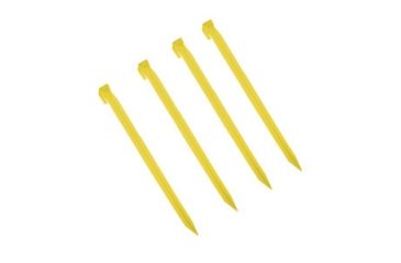 Image of Blue Sky Gear Tent Pegs Plastic- 12in., 4-Pack, Yellow 32-02089-06