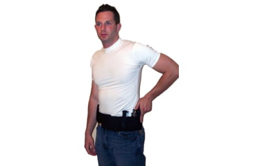 Image of Blue Stone Original Belly Band Holster, Black, Universal, Left Hand, Large / 36-40 - B121-003-L