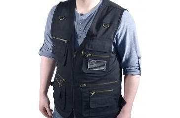 Image of Blue Stone Safety Concealment Vest, Black, XL 40-43 C566-004
