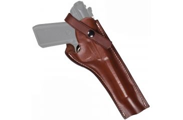 Image of Blue Stone Safety Blue Stone Leather Holster, Mahagony, Ruger MK 1,2,3 &amp; 4- 6in Barrel, MK22-MH-LEA-RH-NM