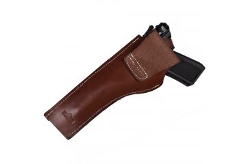Image of Blue Stone Safety Blue Stone Leather Holster, Mahagony, Ruger MK 1,2,3 &amp; 4- 6in Barrel, MK22-MH-LEA-RH-NM