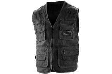 Image of Blue Stone Safety Concealment Vest With Removable Ballistic Panel Medium, Black, Medium C565-BP-BK-002