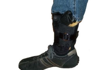 Image of Blue Stone Safety, Deluxe Ankle Holster, Black, LH, A326-000-L