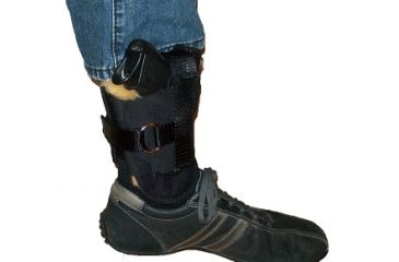 Image of Blue Stone Safety, Deluxe Ankle Holster, Black, RH, A326-000-R