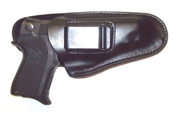 Image of Blue Stone Safety Leather Belt Clip Holster, Black BC26-BK-S&amp;WJ-RH