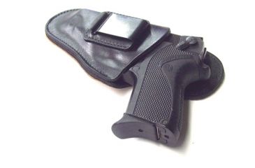 Image of Blue Stone Safety, Leather Belt Clip Holster, Black, LH, BC26-1911-L