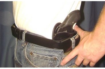 Image of Blue Stone Safety, Leather Belt Clip Holster, Black, LH, BC26-GL-L