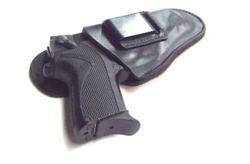 Image of Blue Stone Safety, Leather Belt Clip Holster, Black, RH, BC26-1911-R