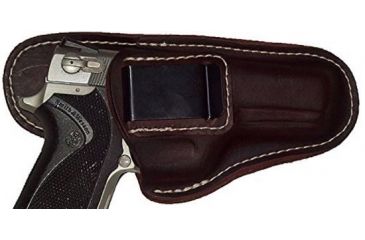 Image of Blue Stone Safety Leather Belt Clip Holster, Mahagony BC26-MH-SPR-RH