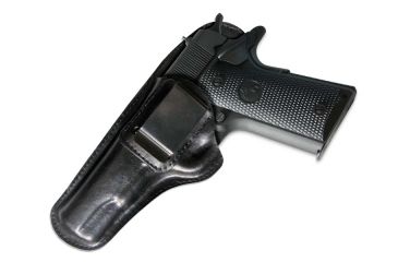 Image of Blue Stone Safety Leather Belt Clip Holster w/ Sheepskin, Sig P226, 228, 229, And 239, Black, Left Hand BC26-VTS-SP226-LH