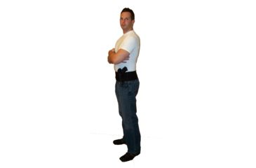 Image of Blue Stone Safety, Pro Belly Band Holster, Black, Medium, LH, B250-002-L