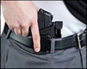 Image of Blue Stone Safety, Special Ops Belt Clip Holster With Mag, Black, LH, BCS013BK-L-MAG