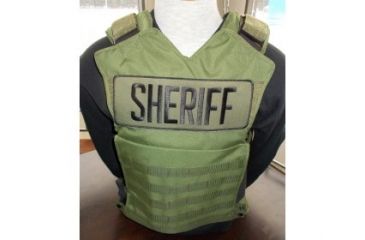 Image of Blue Stone Safety Tactical Entry Vest, Olive, One Size Fits Most TEV-100-OL
