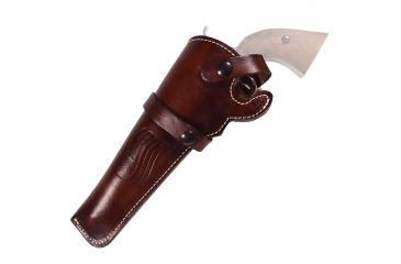 Image of Blue Stone Safety Wild Bill Holster 6in Barrel /Left Hand, Mahogany, Revolvers