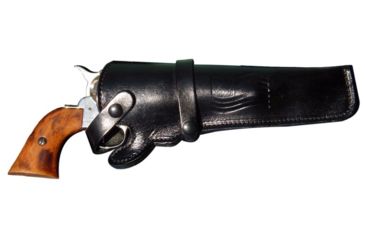 Image of Blue Stone Safety Wild Bill Holster, Black, 4in-6in Barrel, WB-BK-RH