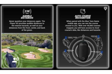 Image of Blue Tees Golf Player Go GPS Speaker, Navy, SK-GPS-TPM-N