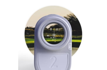Image of Blue Tees Golf Series 2 Golf Rangefinder, Grey/White, RF-G-S2-GW