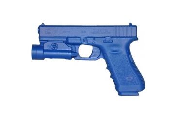 Image of Blue Training Guns by Rings For Glock With Tlr-1 Light On It - FSG17-TLR1