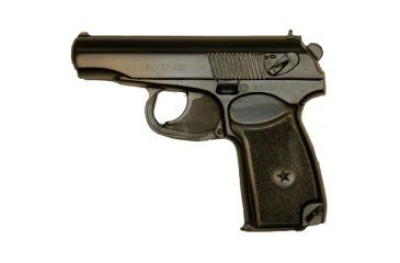 Image of Blueguns Makarov PM Training Guns, Weighted, w/o Light/Laser Attachment, Handgun, Black, FSMAKWB