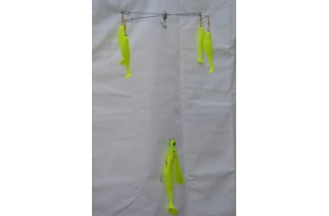Image of Blue Water Candy 4-Arm Umbrella with Parachute, 4oz, Chartreuse, 1509
