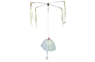 Image of Blue Water Candy 4-Arm Umbrella with Parachute, 4oz, White, 1516