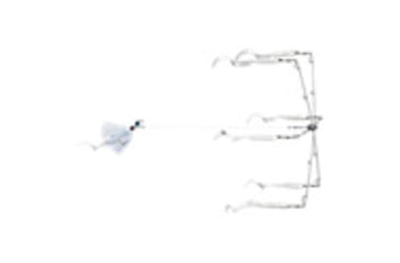 Image of Blue Water Candy 6 Arm Umbrella with Jig