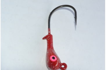 Image of Blue Water Candy After Shock Jighead, 1/4 oz, Red, 4/Pack, 25405