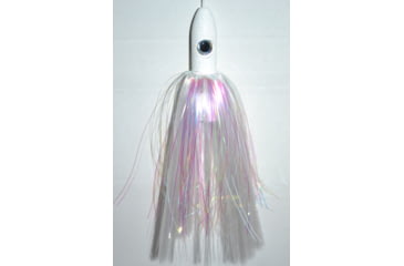 Image of Blue Water Candy Bullet Jag, 9in, 3-1/4oz, Crystal Skirt/White Head, 55016