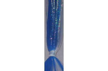 Image of Blue Water Candy Hair and Mylar Skirt, 1/2oz, Blue/White, 11207