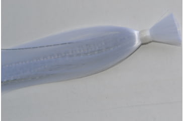 Image of Blue Water Candy Hair and Mylar Skirt, 1/4oz, White w/Silver Mylar, 11416