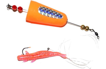 Image of Blue Water Candy Poppin' Cork Rigged w/4in Shrimp, Pink, 83401
