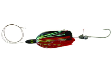Image of Blue Water Candy Rigged Jag, Red/Black, 55164