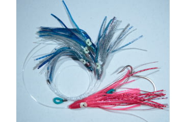 Image of Blue Water Candy Squid Daisy Chain 6in, Blue w/Pink Chaser, 93008
