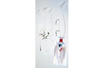 Image of Blue Water Candy Striper Candy Chain 12oz. Spire White, 60637