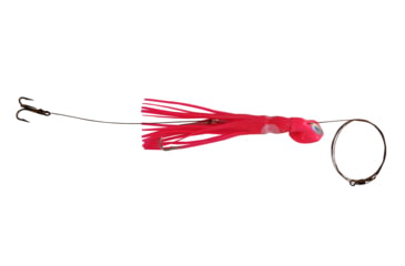 Image of Blue Water Candy Wedgie Slow Troll Saltwater Lure, Pink Squid on Pink Head, 39057