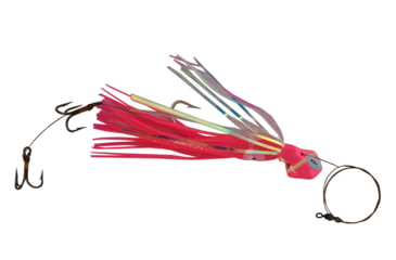 Image of Blue Water Candy Wedgie Slow Troll Saltwater Lure, Supreme Pink Squid &amp; Mylar on Pink Head, 39906